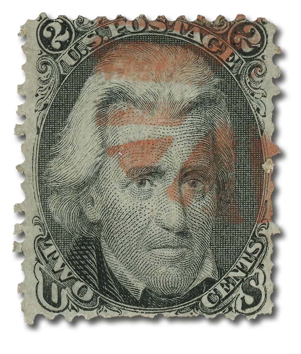 93 - 1868 2c Andrew Jackson 