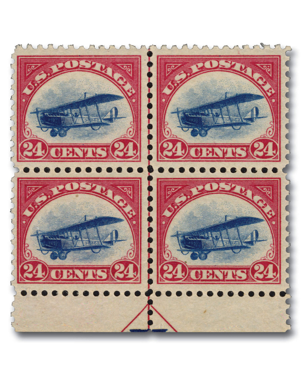 1566777 -- Mint Bottom Arrow Block -- Mint Stamp(s) -- Fine, Never Hinged