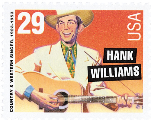 2771 - 1993 29c Country Music Legends: Hank Williams - Mystic