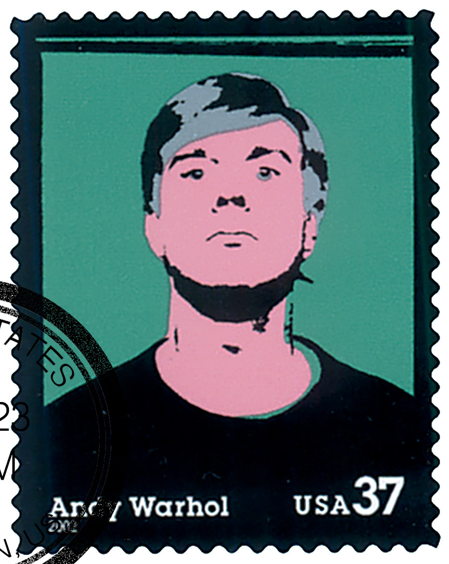 3652 - 2002 37c Andy Warhol - Mystic Stamp Company