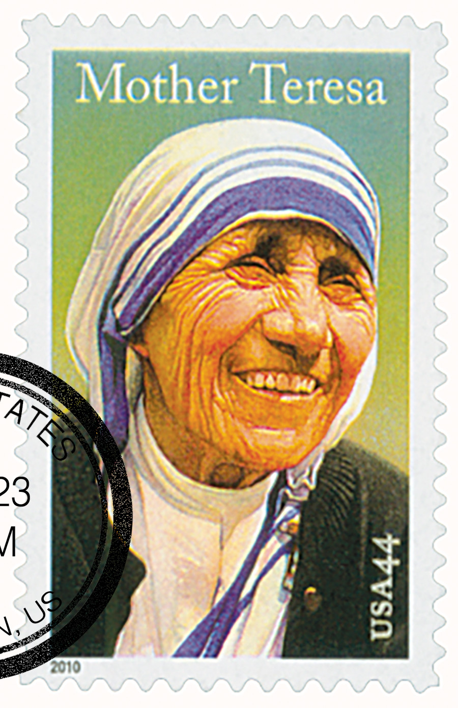 4475 - 2010 44c Mother Teresa - Mystic Stamp Company