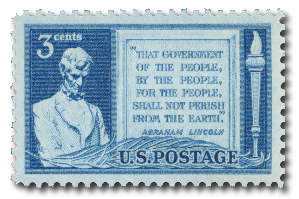978 - 1948 3c Gettysburg Address - Mystic Stamp Company