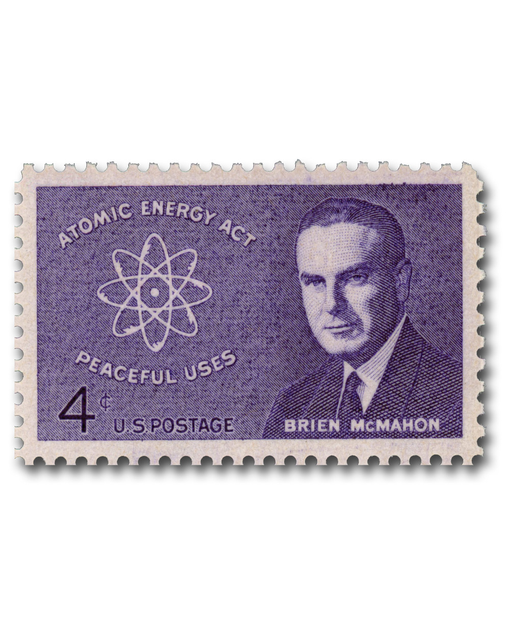 1200 - 1962 4c Senator Brien McMahon - Mystic Stamp Company