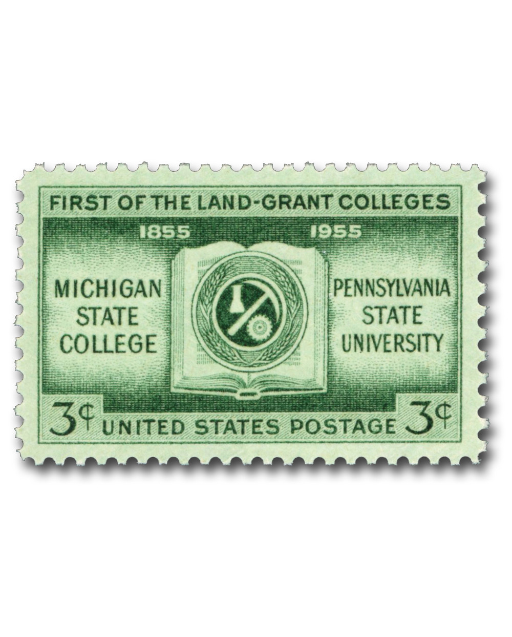 1065 - 1955 3c Land Grant Colleges - Mystic Stamp Company