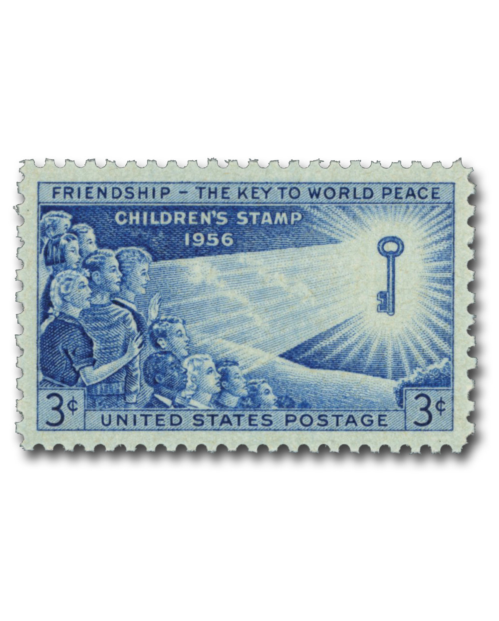 1085 - 1956 3c Children's Issue - Mystic Stamp Company
