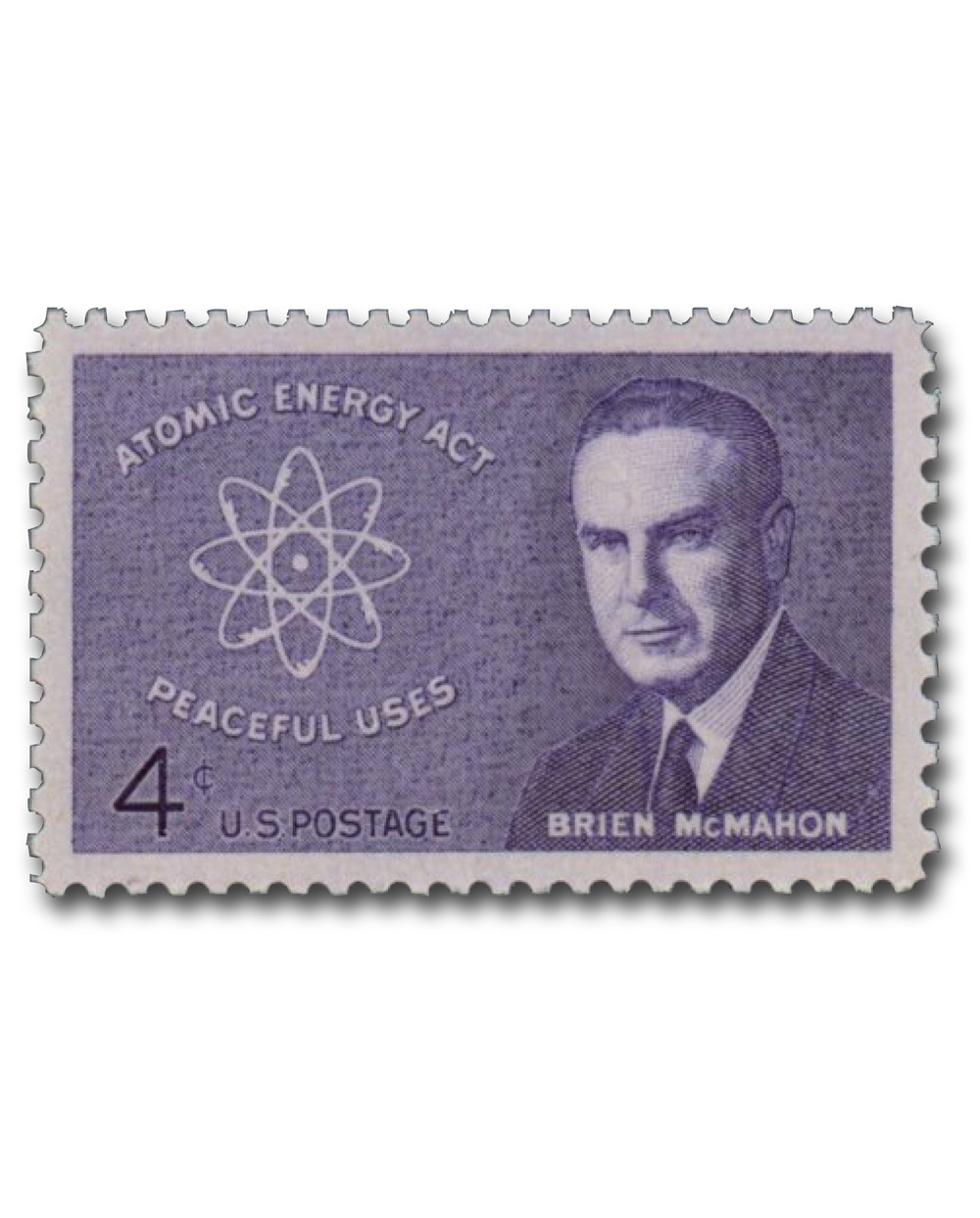 1200 - 1962 4c Senator Brien McMahon - Mystic Stamp Company