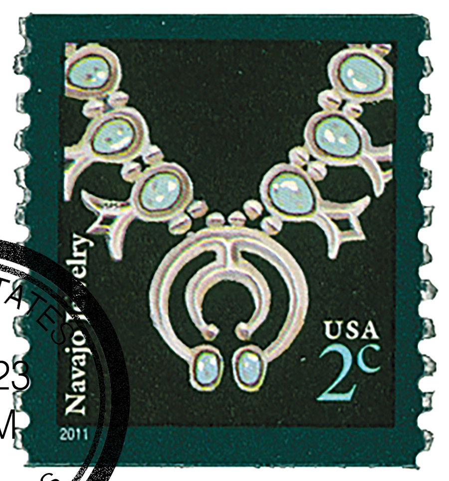 3758B - 2011 2c Navajo Necklace - Mystic Stamp Company