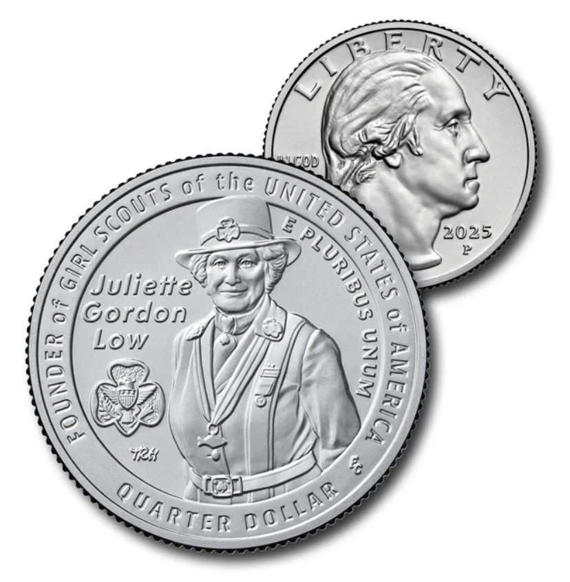CNAW17P - 2025 American Women Quarters, Juliette Gordon Low, P