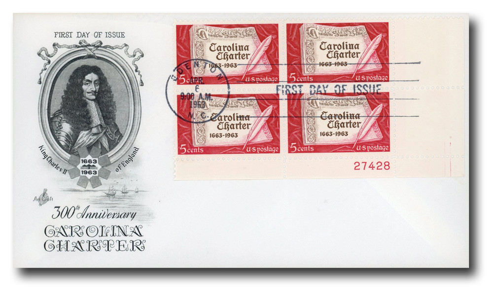 301982 -- First Day Cover Plate Block -- First Day Cover