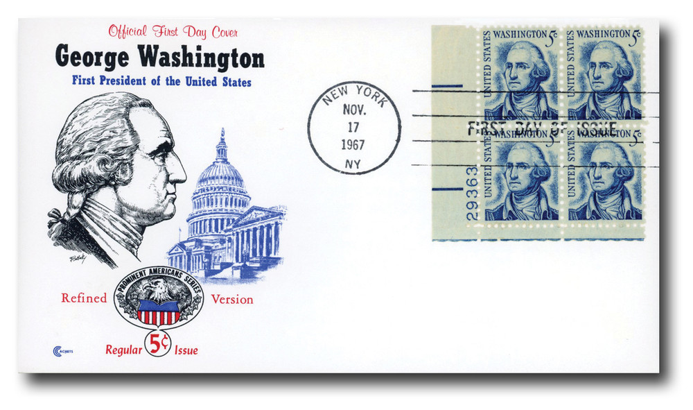 302429 -- First Day Cover Plate Block -- First Day Cover