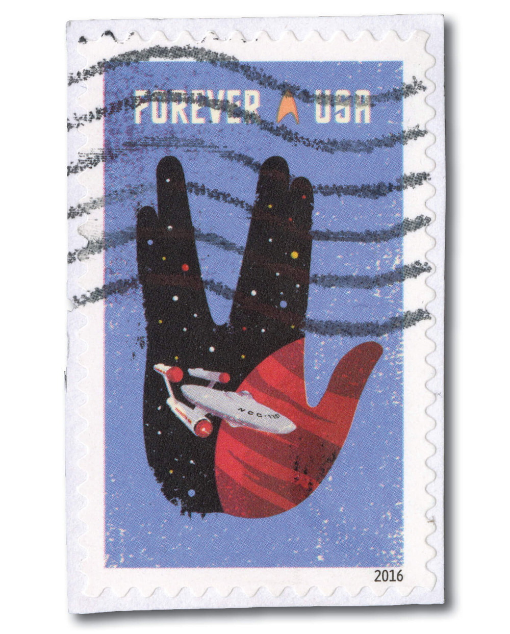 5135 - 2016 First-Class Forever Stamp - Star Trek: Starship