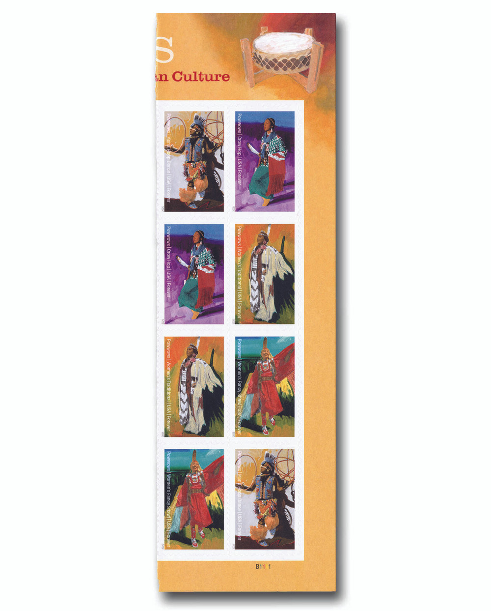 5978-81 - 2025 First-Class Forever Stamps - Powwows: Celebrating
