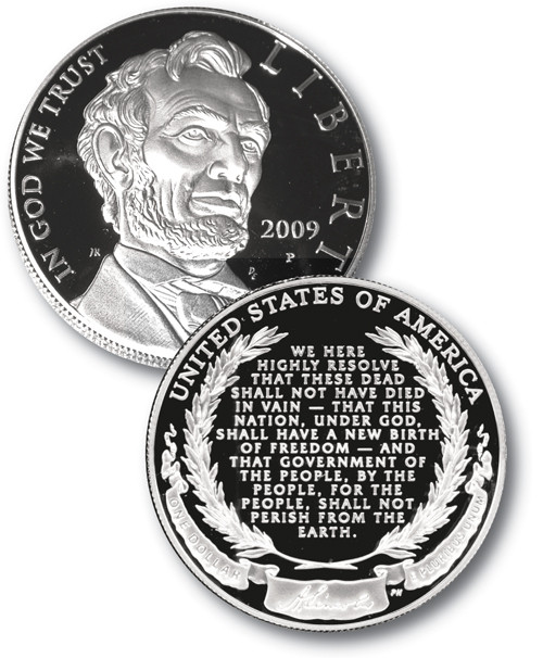 CNPR09 - 2009 $1.00 Lincoln Proof Coin - Mystic Stamp Company