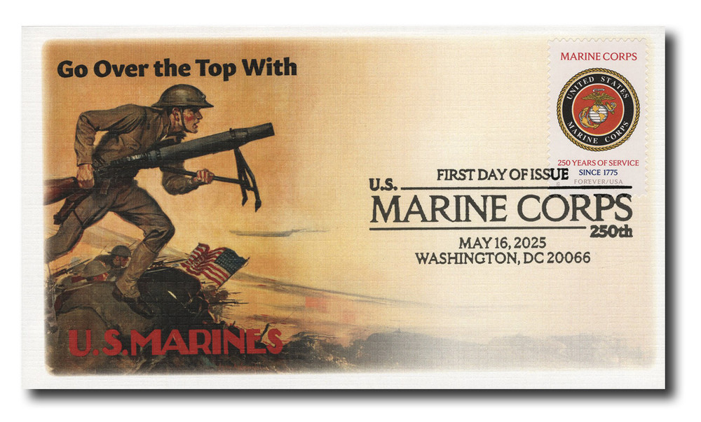 6005 - 2025 First-Class Forever Stamp - US Marine Corps 250th