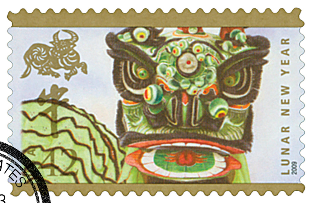 4375 - 2009 42c Chinese Lunar New Year: Year of the Ox