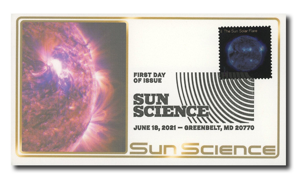 5600 - 2021 First-Class Forever Stamp - Sun Science: Solar Flare