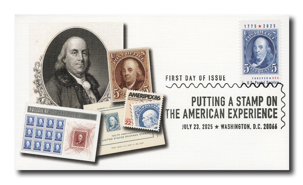6024 - 2025 First-Class Forever Stamp - Putting a Stamp on the
