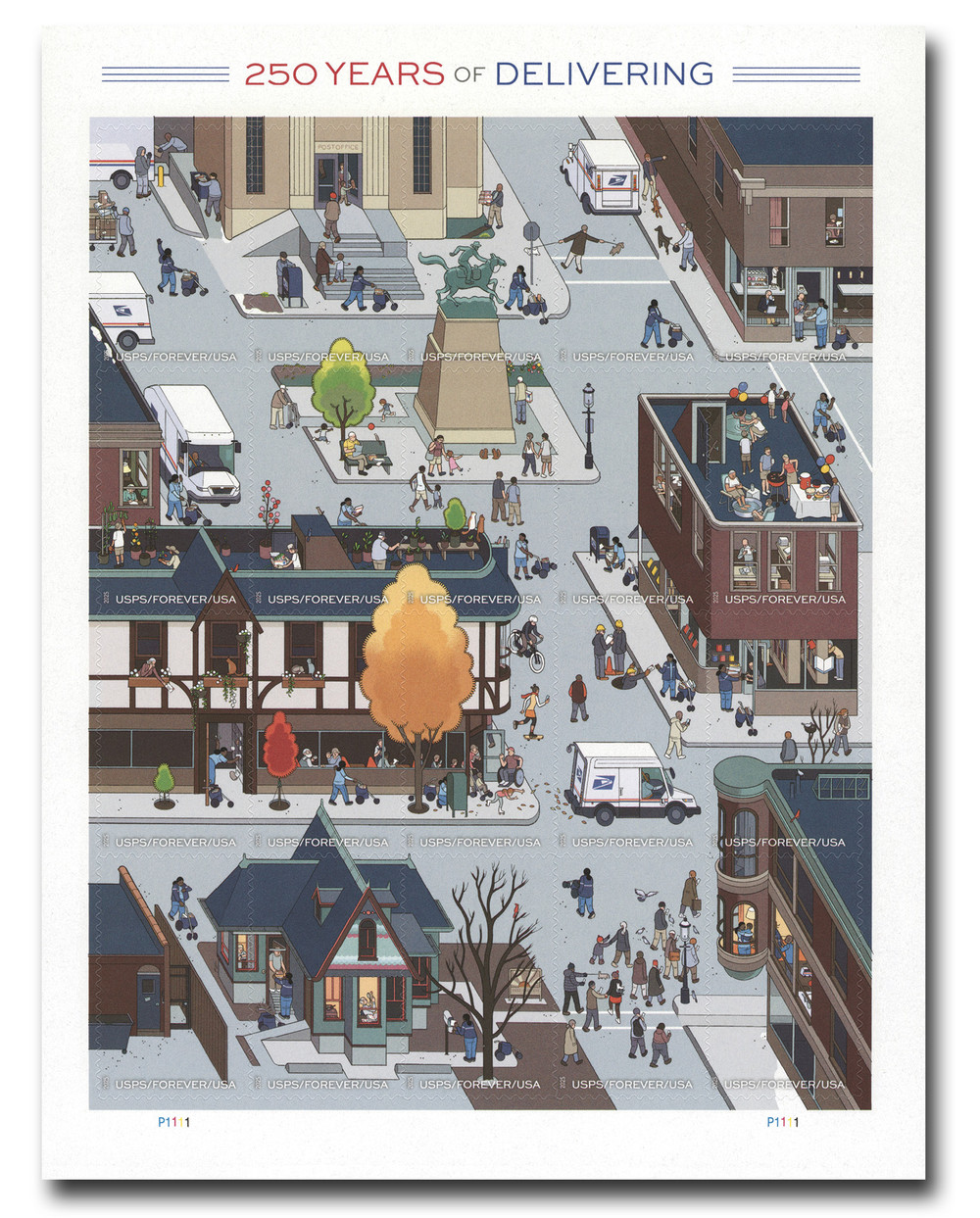 6023 - 2025 First-Class Forever Stamps - 250th Anniversary of