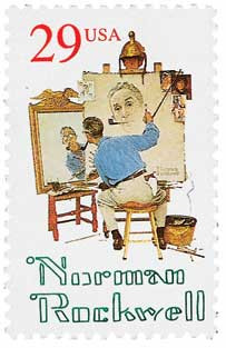 新品 スティーリー・ダン BOX 1994年来日記念盤 人脈図ポスター封入 2839 - 1994 29c Norman Rockwell - Mystic Stamp Company