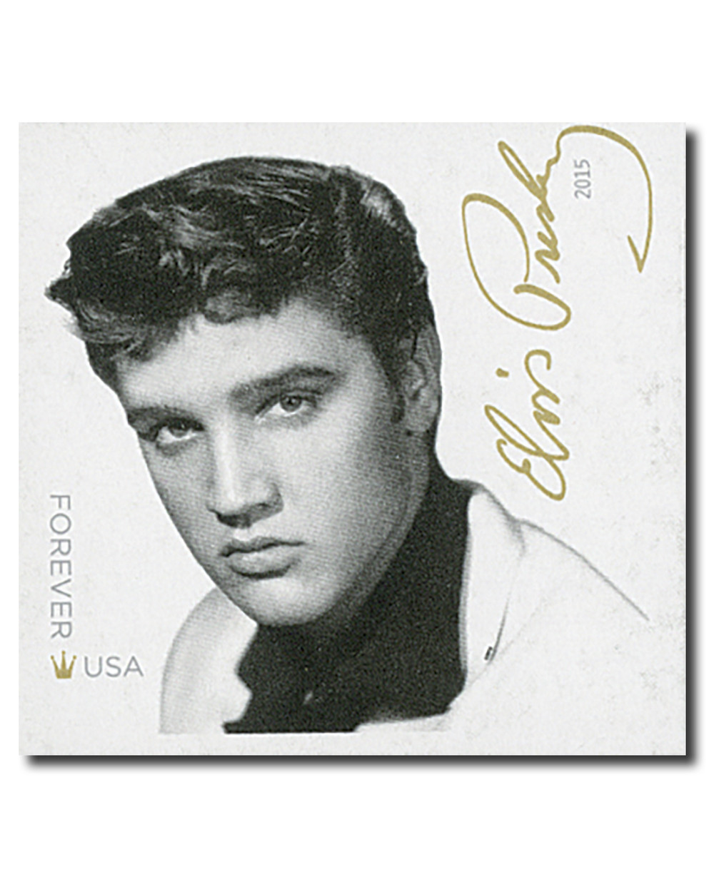 5009a - 2015 First-Class Forever Stamp - Imperforate Music Icons