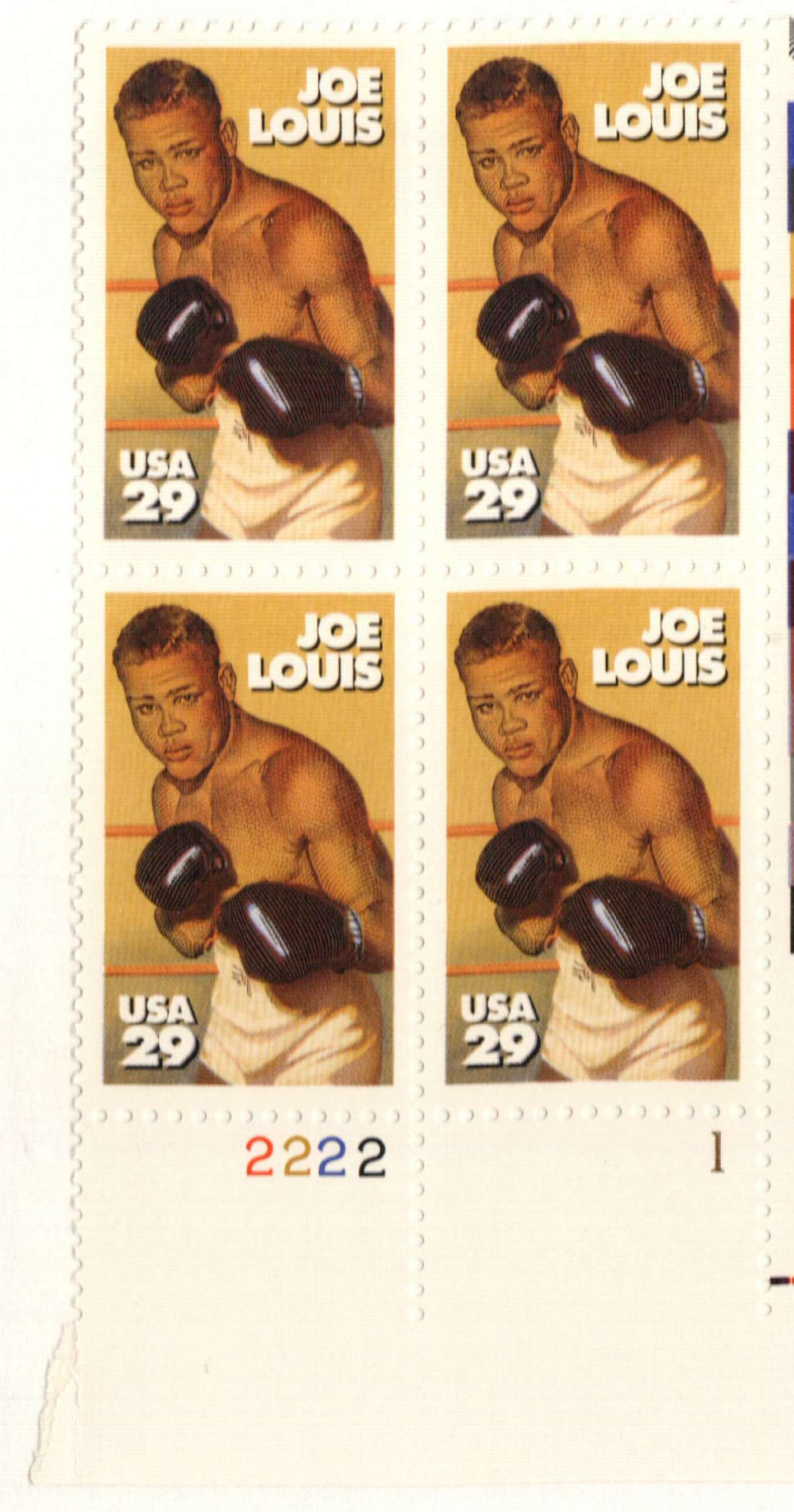 2766 - 1993 29c Joe Louis - Mystic Stamp Company