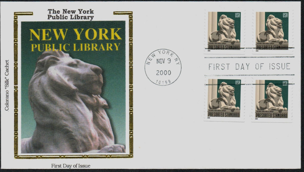325975 -- Colorano Silk First Day Cover -- First Day Cover