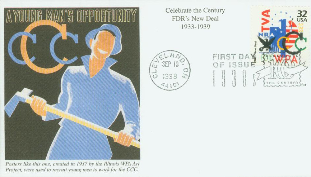 322253 -- Mystic First Day Cover -- First Day Cover