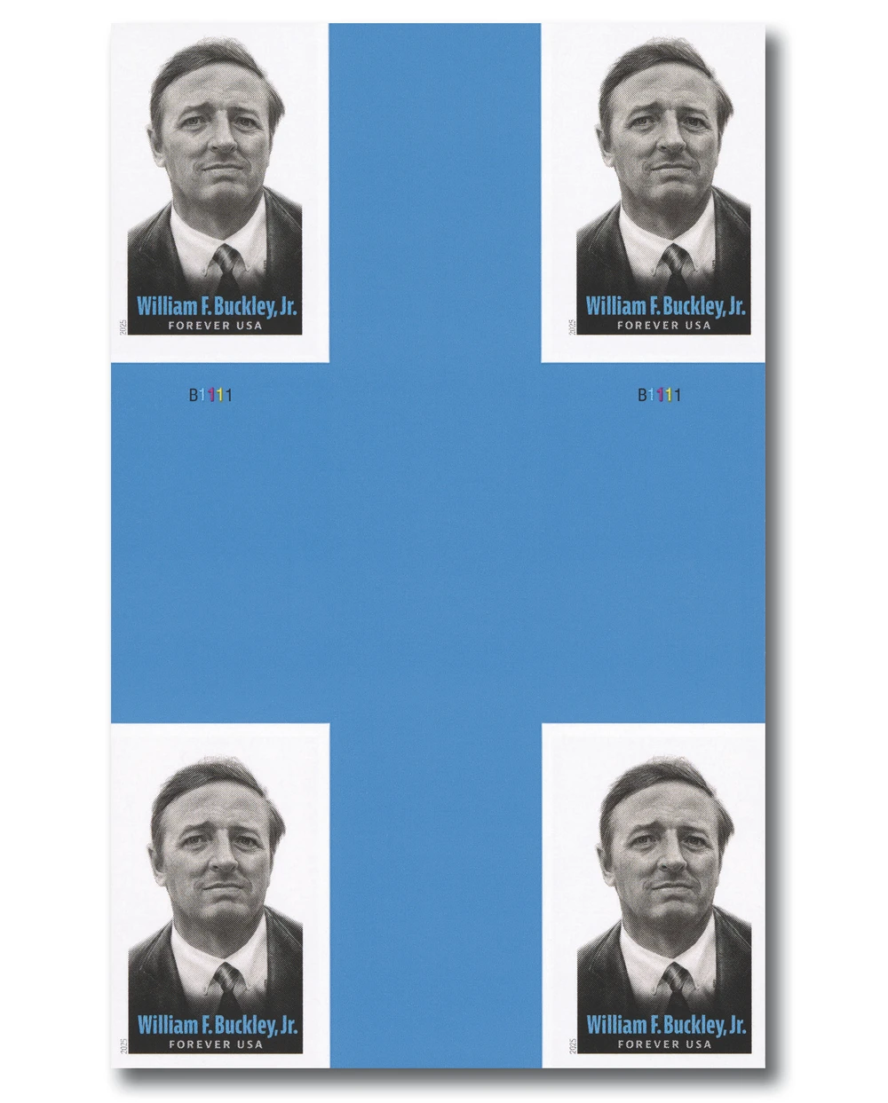6032a - 2025 First-Class Forever Stamp - William F. Buckley, Jr