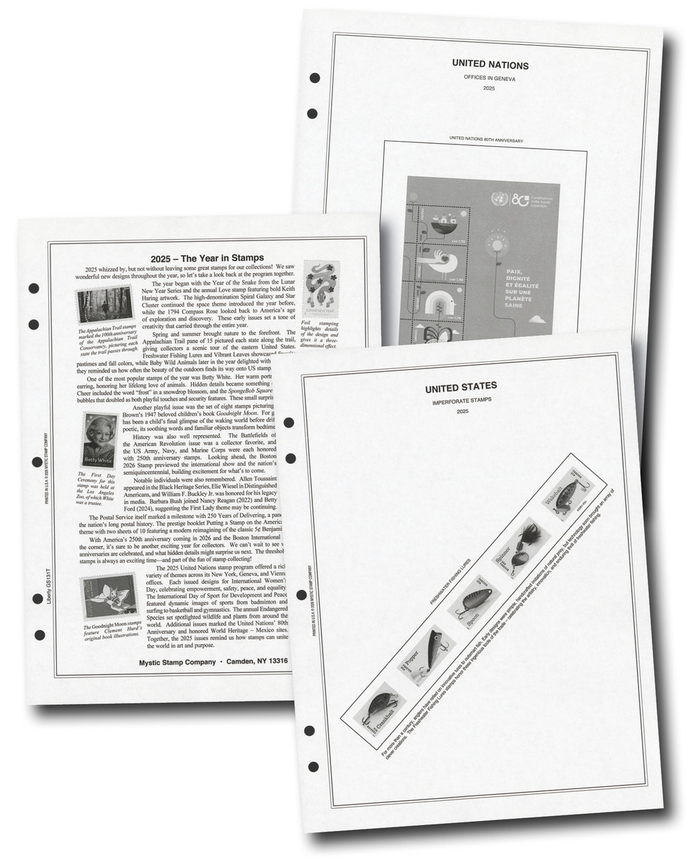 GS131T - 2025 Mystic US Liberty Supplement - Mystic Stamp Company