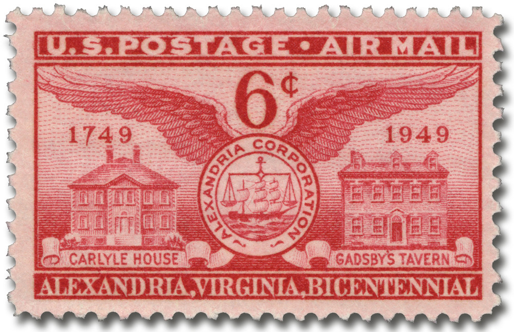 C40 - 1949 6c Alexandria, Virgina Bicentennial - Mystic Stamp Company