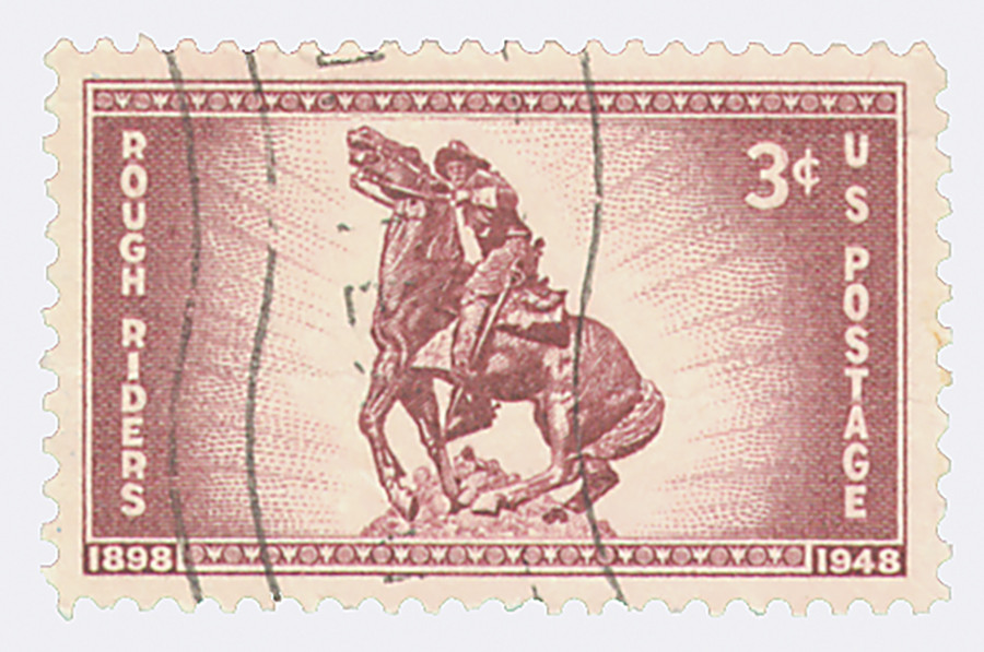 973 - 1948 3c Rough Riders - Mystic Stamp Company
