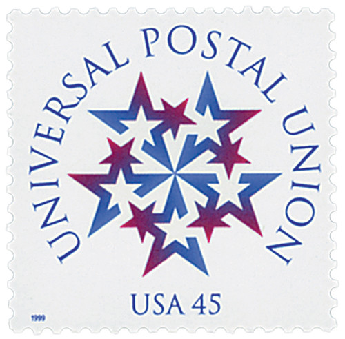 3332 - 1999 45c Universal Postal Union - Mystic Stamp Company