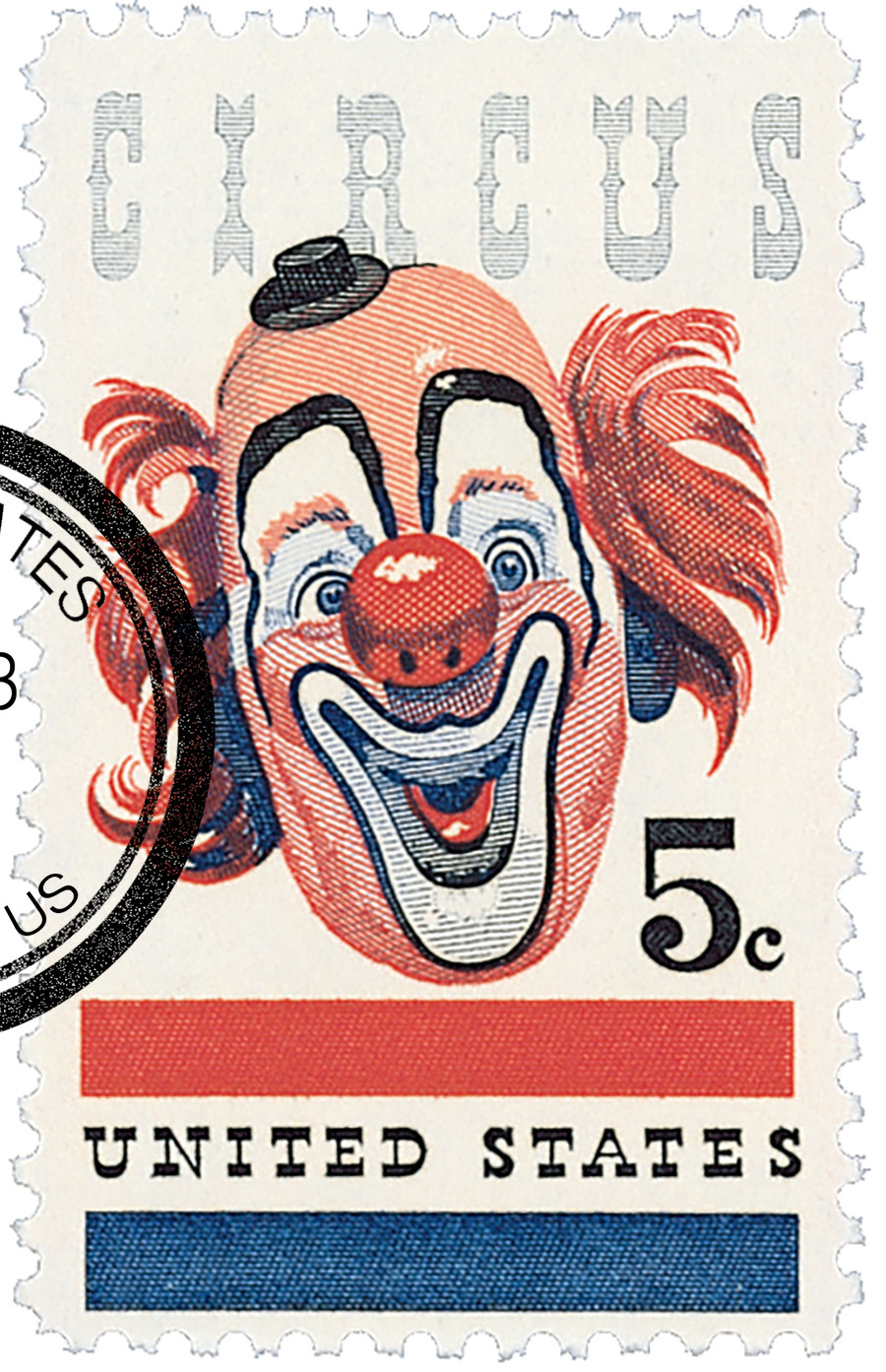 1309 - 1966 5c American Circus - Mystic Stamp Company