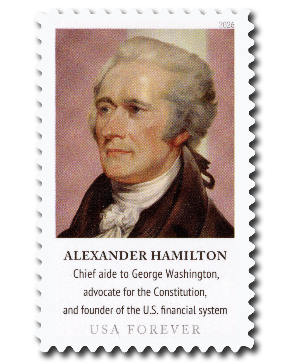 6068k - 2026 First-Class Forever Stamp - Figures of the American