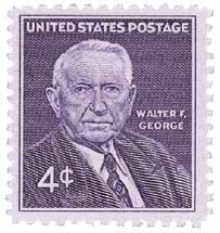 1170 - 1960 4c Senator Walter F. George - Mystic Stamp Company