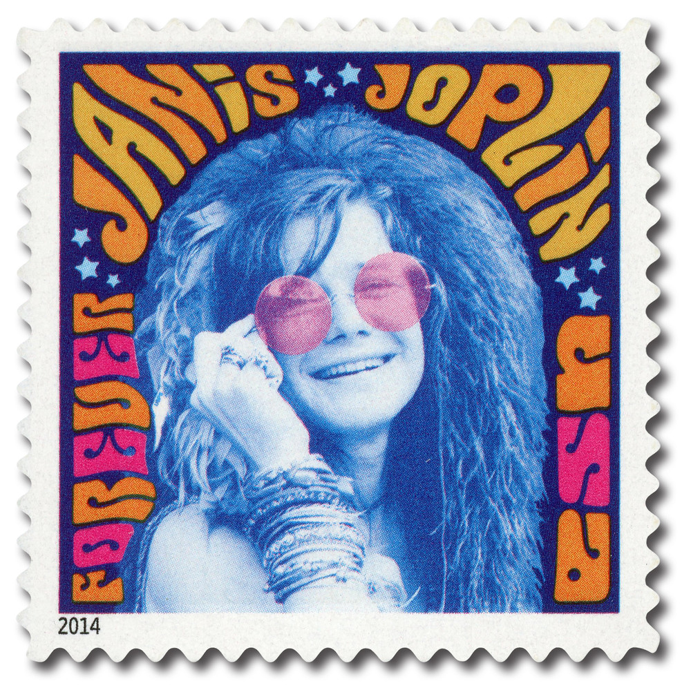4916 - 2014 First-Class Forever Stamp - Music Icons: Janis Joplin