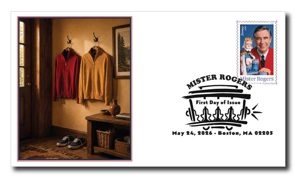 6097 - 2026 First-Class Forever Stamp - Mister Rogers - Mystic