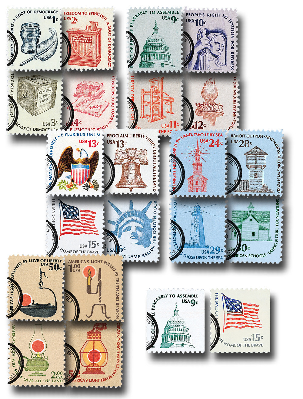 305310 -- Used Single Stamp(s) -- Used Stamp(s)