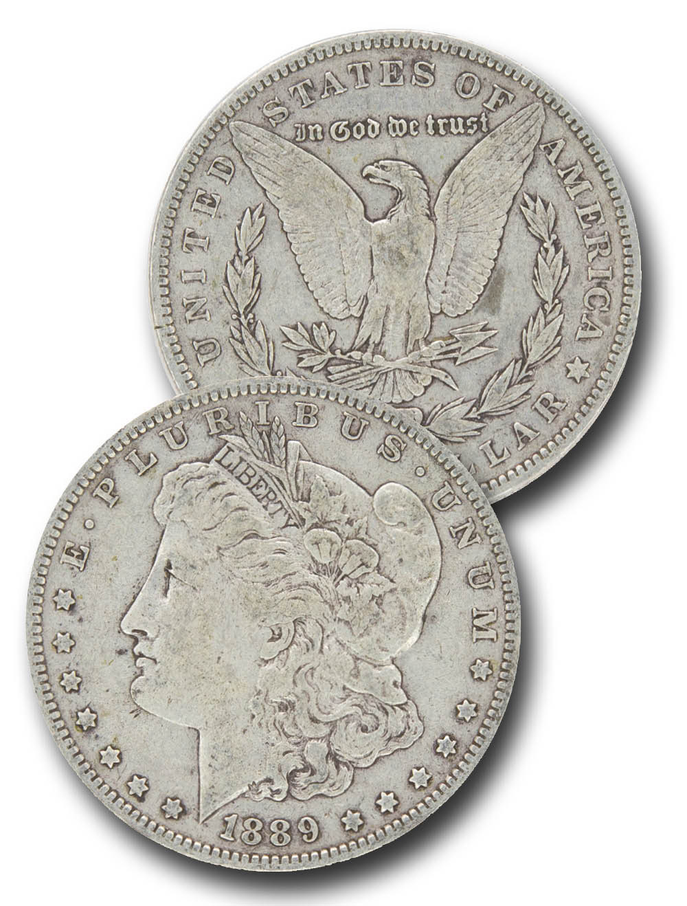 CW-889O - 1889-O Morgan Silver Dollar - Mystic Stamp Company