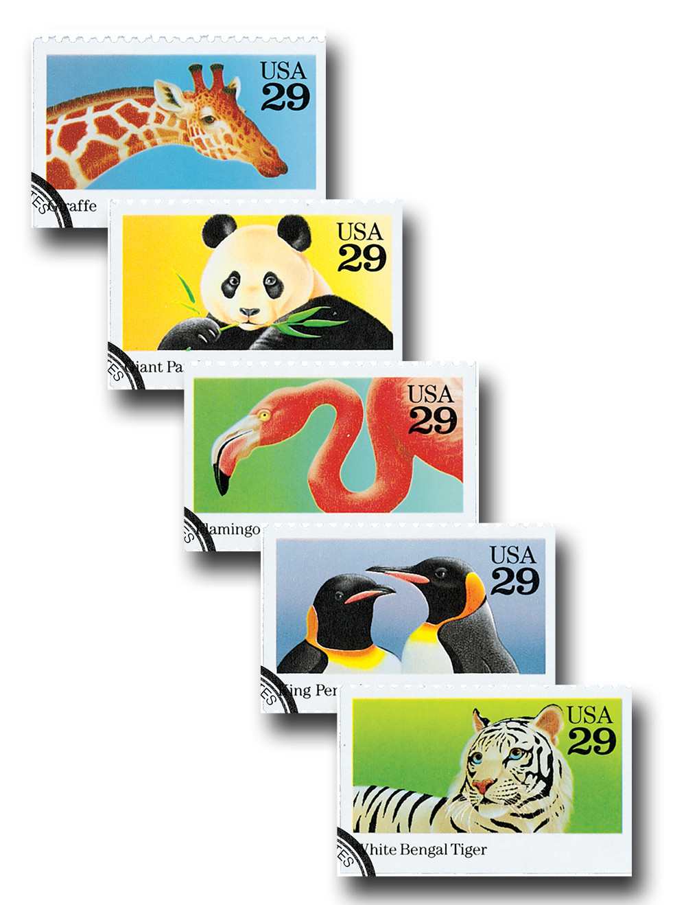 Russian Souvenir Sheet Animal Kingdom Postal Stamps for sale