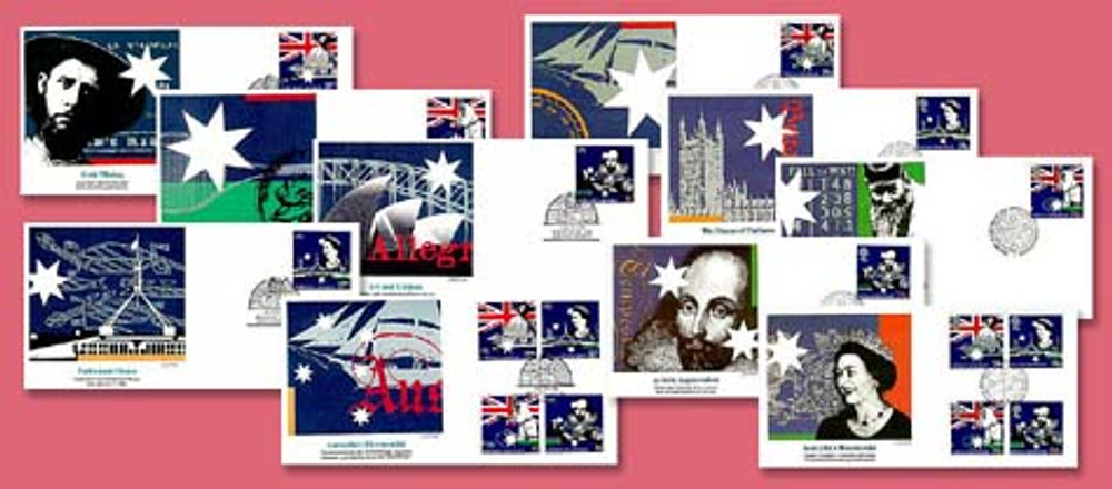 59087 -- Fleetwood First Day Cover Set -- First Day Cover