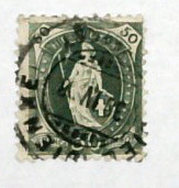 123 - 1907 Switzerland - Mystic Stamp Company