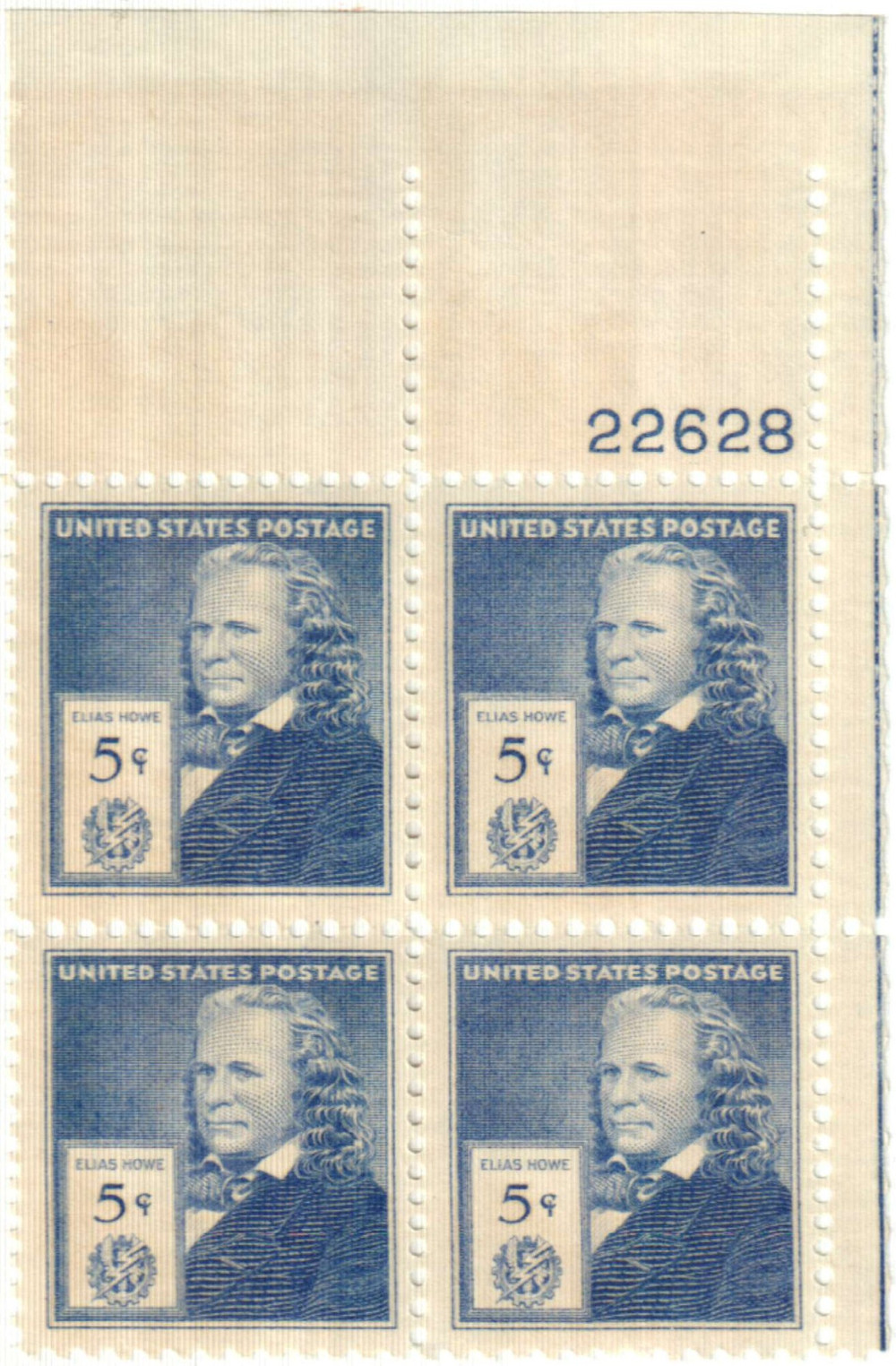 345579 -- Mint Plate Block -- Mint Stamp(s)