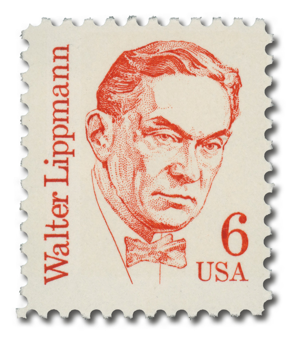 1849 - 1985 6c Great Americans Series: Walter Lippmann - Mystic