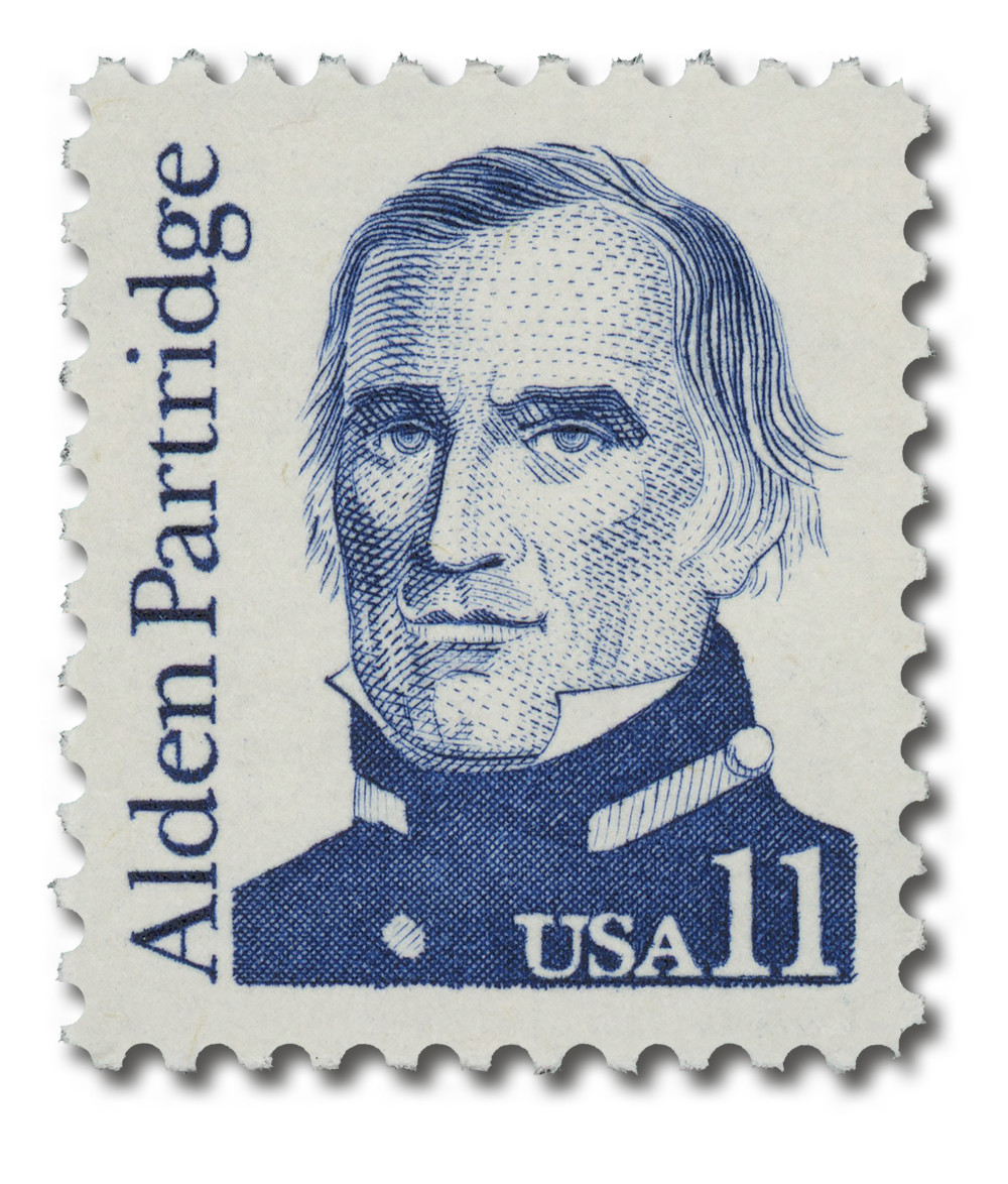 1854 - 1985 11c Great Americans Series: Alden Partridge - Mystic