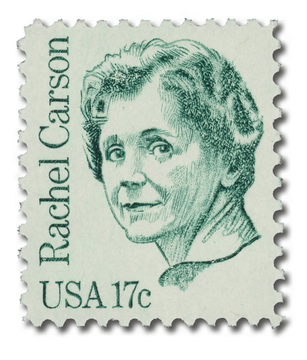 1857 - 1981 17c Great Americans Series: Rachel Carson - Mystic