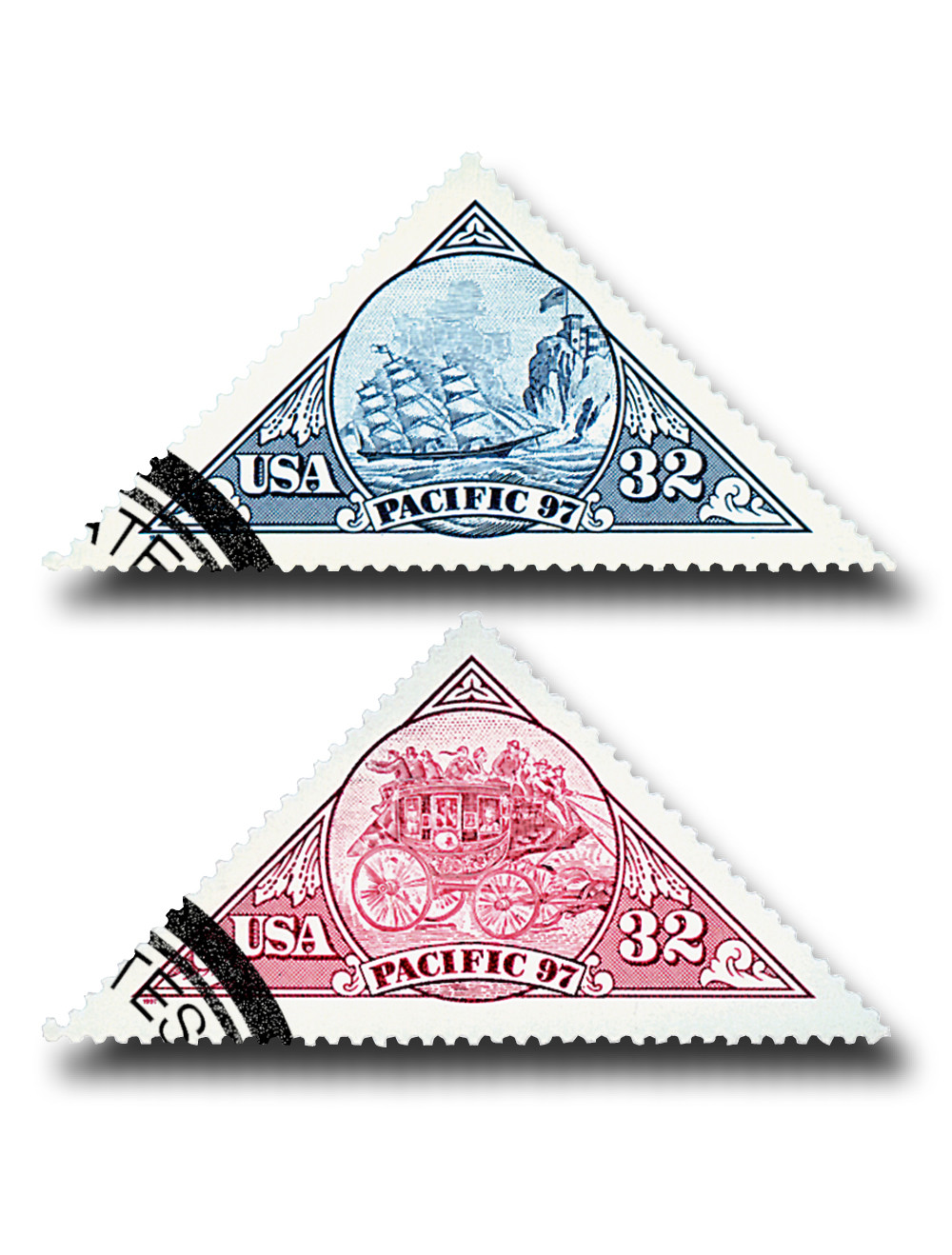 3130-31 - 1997 32c Pacific '97 - Mystic Stamp Company