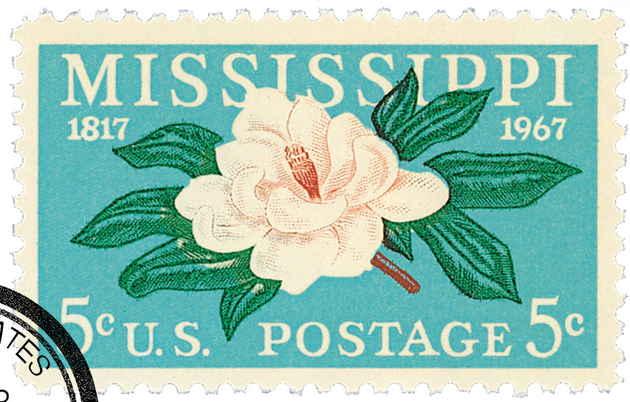 1337 - 1967 5c Mississippi Statehood - Mystic Stamp Company