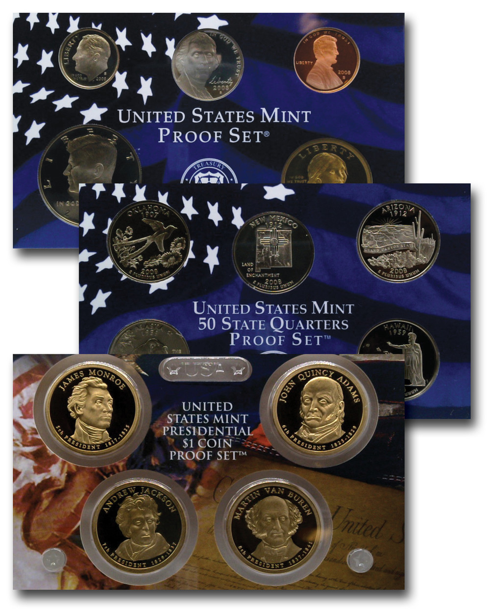 CN2008P - 2008 United States Mint Proof Set, San Francisco Mint