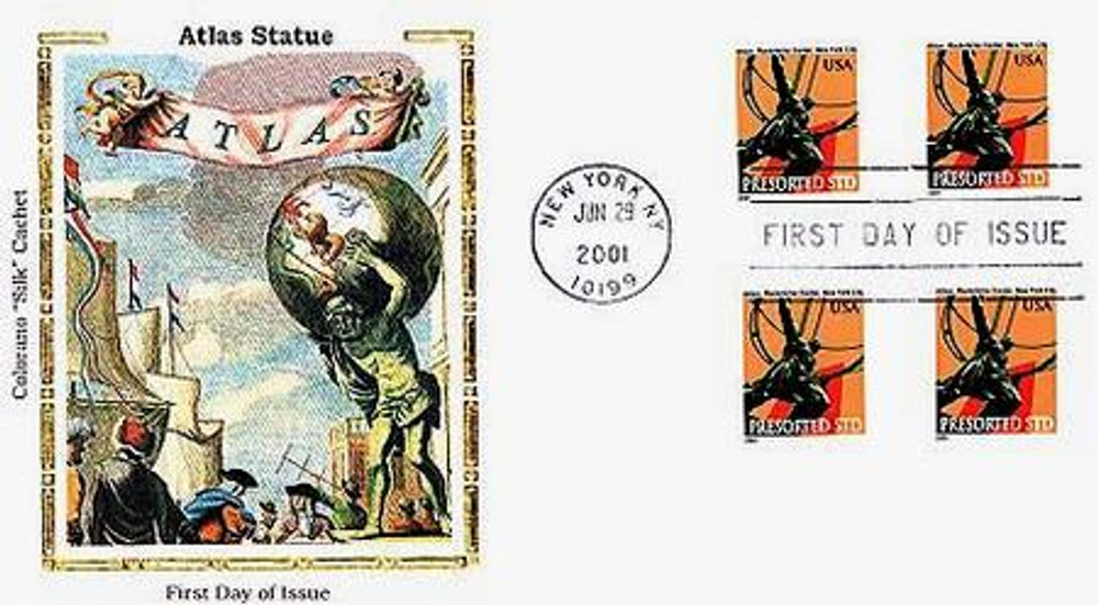 497199 -- Colorano Silk First Day Cover -- First Day Cover